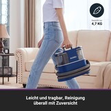 Eureka NEY100 Waschsauger - Blauw - 1,5L Wassertank - 12500Pa - Voor tapijt en bekleding