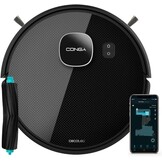 Cecotec Conga Eternal Laser Vital Robotstofzuiger en wastafel, 110 minuten looptijd, 2200 Pa, 3 standen, multifunctionele borstel, 10 modi, app, virtuele assistent Alexa - Maat Eternal Pet