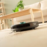 Cecotec Conga Eternal Laser Vital Robotstofzuiger en wastafel, 110 minuten looptijd, 2200 Pa, 3 standen, multifunctionele borstel, 10 modi, app, virtuele assistent Alexa - Maat Eternal Pet