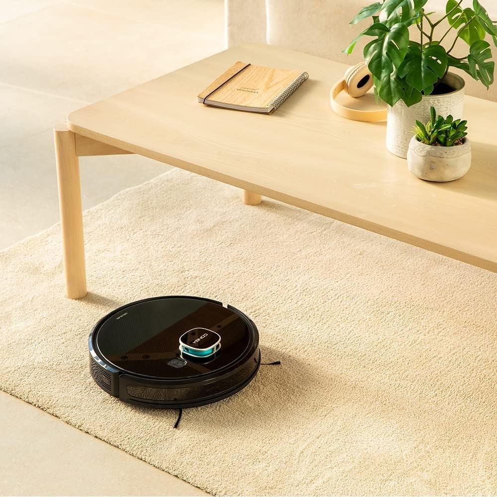 Cecotec Conga Eternal Laser Vital Robotstofzuiger en wastafel, 110 minuten looptijd, 2200 Pa, 3 standen, multifunctionele borstel, 10 modi, app, virtuele assistent Alexa - Maat Eternal Pet