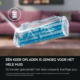 AEG Draadloze Stofzuiger, AP71HB14SH, Hygienic 7000, Vloermondstuk met LED-voorlicht, Aluminium zuigleiding, Wandhouder met oplaadfunctie, Digitaal display, 80 dB, Shellwit