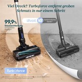 Levoit Accu Steelstofzuiger LVAC 300 - Blauw - HEPA-filter - Tot 60 min. gebruiksduur