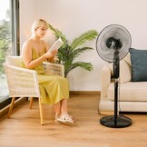 Cecotec EnergySilence 515 MaxFlow Vloerventilator - Zwart - 40,6 cm - 45W