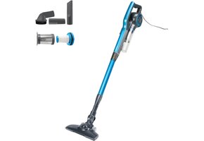 Krachtige 3-in-1 Steelstofzuiger - Zakloos & Blauw - 34% Korting
