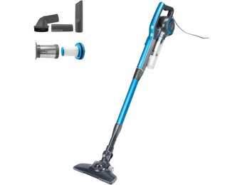 BLACK+DECKER 3-in-1 Steelstofzuiger - 600W - Blauw - Zakloos