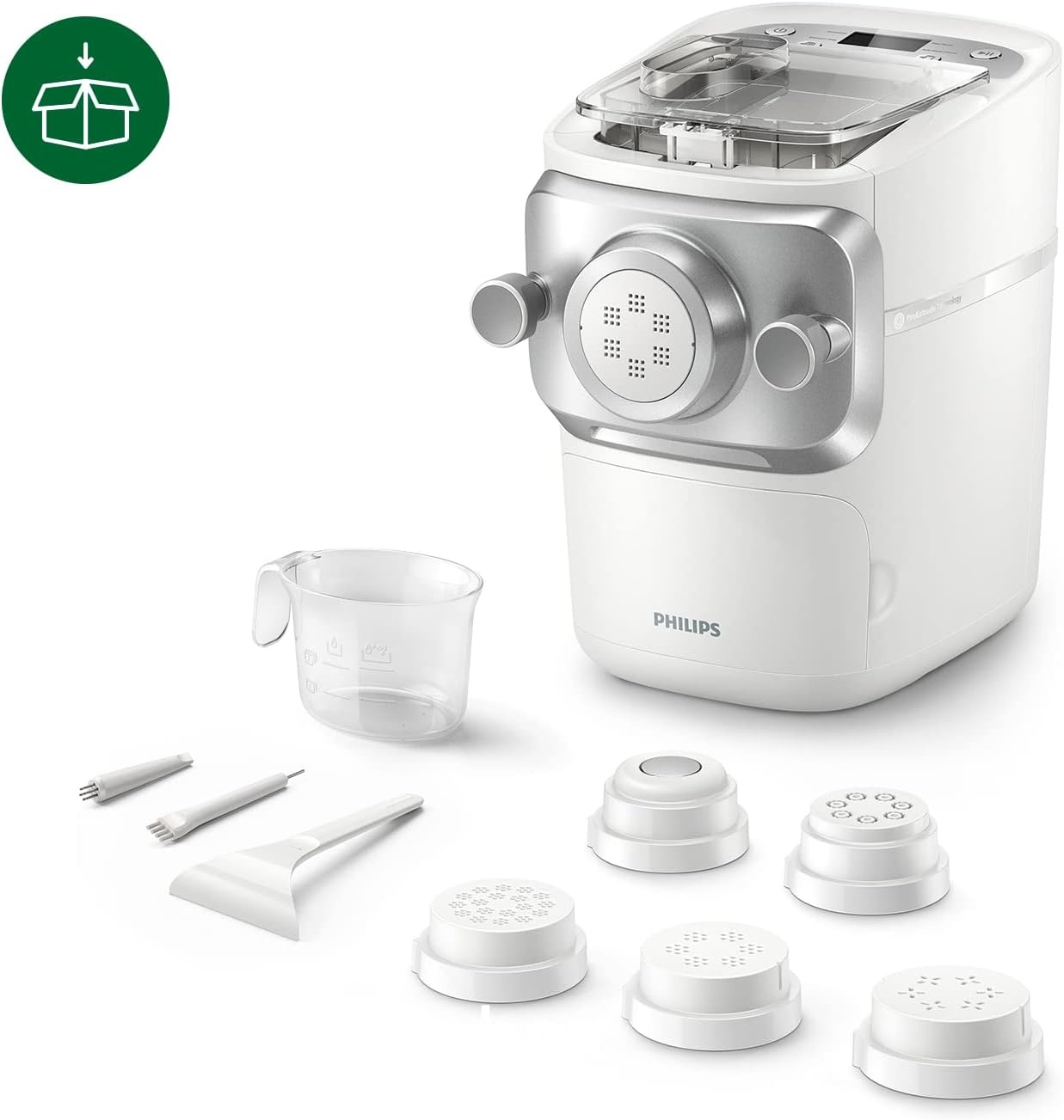 Philips Pastamachine 7000 - ProExtrude, 6 Vormschijven