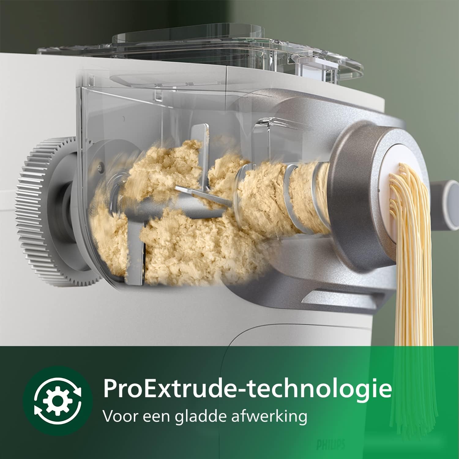 Philips Pastamachine 7000 - ProExtrude, 6 Vormschijven