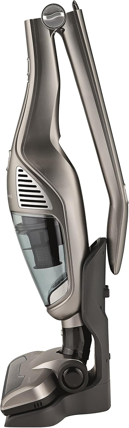 Grundig VCH9832 2-in-1 Steelstofzuiger en Handstofzuiger - Titanium Zilver