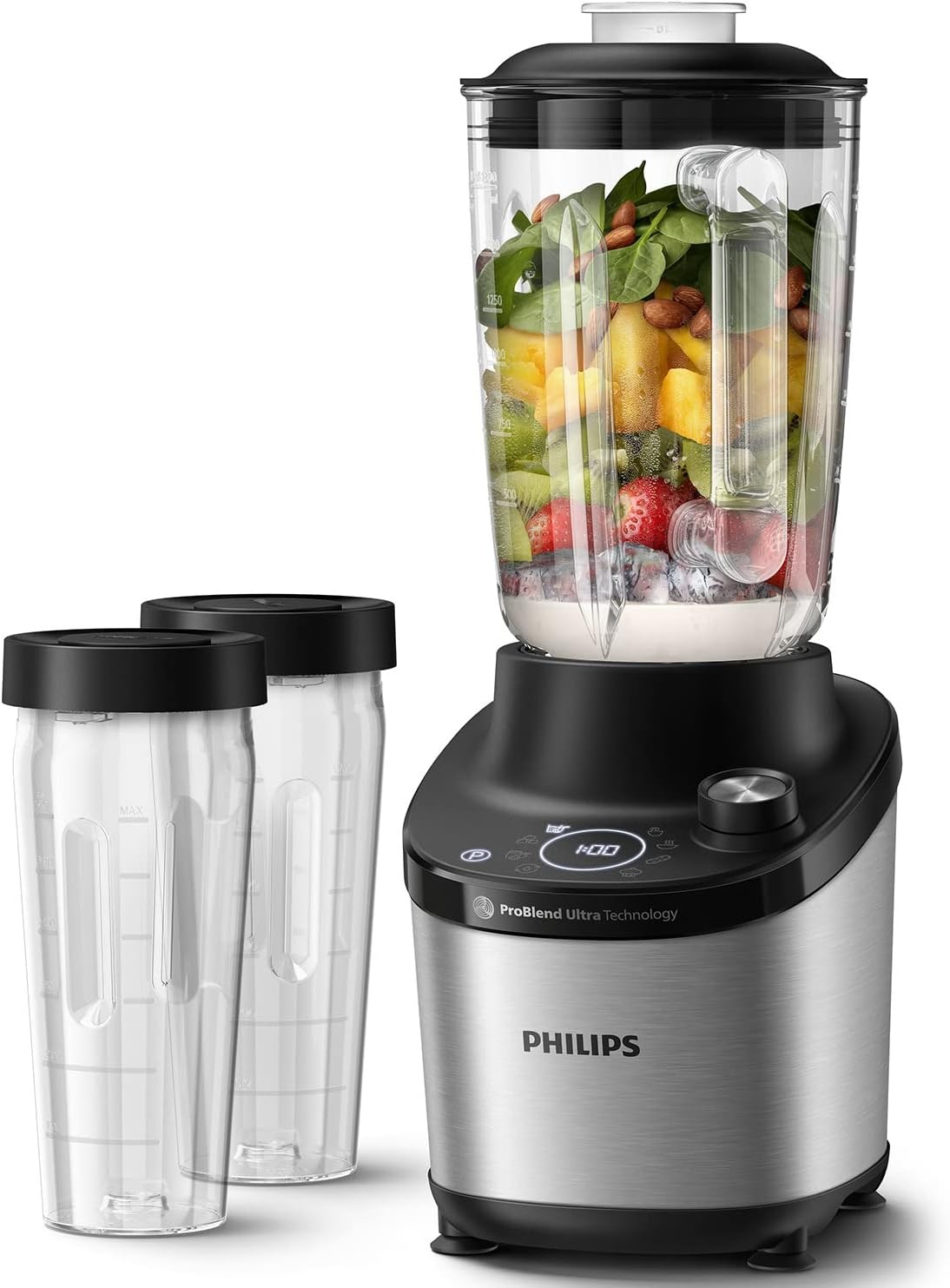 Philips High-speed Blender 7000 Series - 1500W - 2 Liter - Metaal