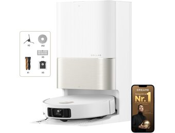 Dreame X50 Ultra Complete Robotstofzuiger - Wit - 20.000 Pa