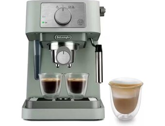 De'Longhi Stilosa Espressomachine - 15 Bar - Handmatige Melkopschuimer - Groen