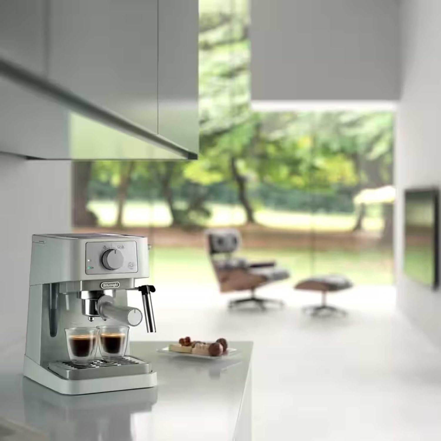 De'Longhi Stilosa Espressomachine - 15 Bar - Handmatige Melkopschuimer - Groen