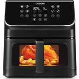 Cosori Airfryer 6.2 liter met kijkvenster - 1700W - Zwart