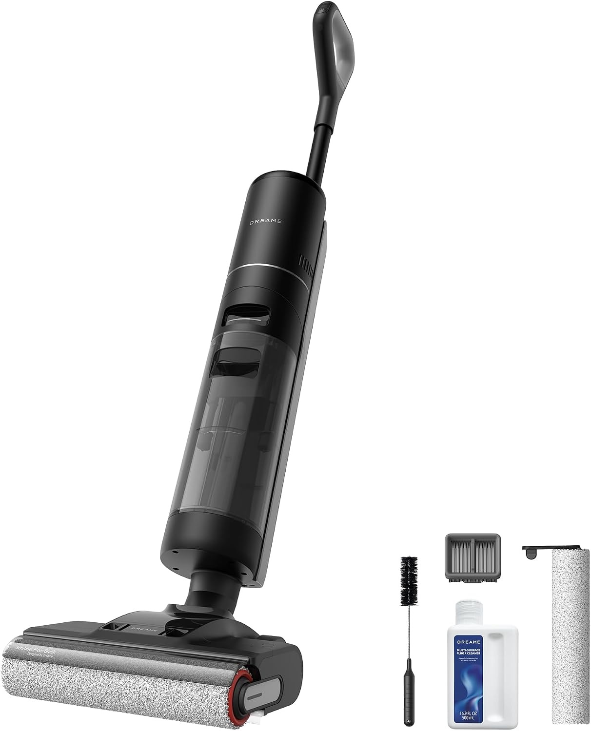 Dreame H12 Pro Ultra Draadloze Steelstofzuiger en Dweil - 16.000 Pa - Zwart