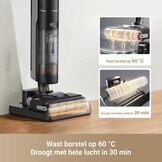 Dreame H12 Pro Ultra Draadloze Steelstofzuiger en Dweil - 16.000 Pa - Zwart