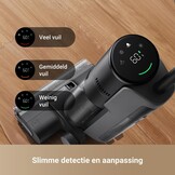Dreame H12 Pro Ultra Draadloze Steelstofzuiger en Dweil - 16.000 Pa - Zwart