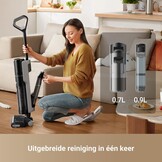 Dreame H12 Pro Ultra Draadloze Steelstofzuiger en Dweil - 16.000 Pa - Zwart
