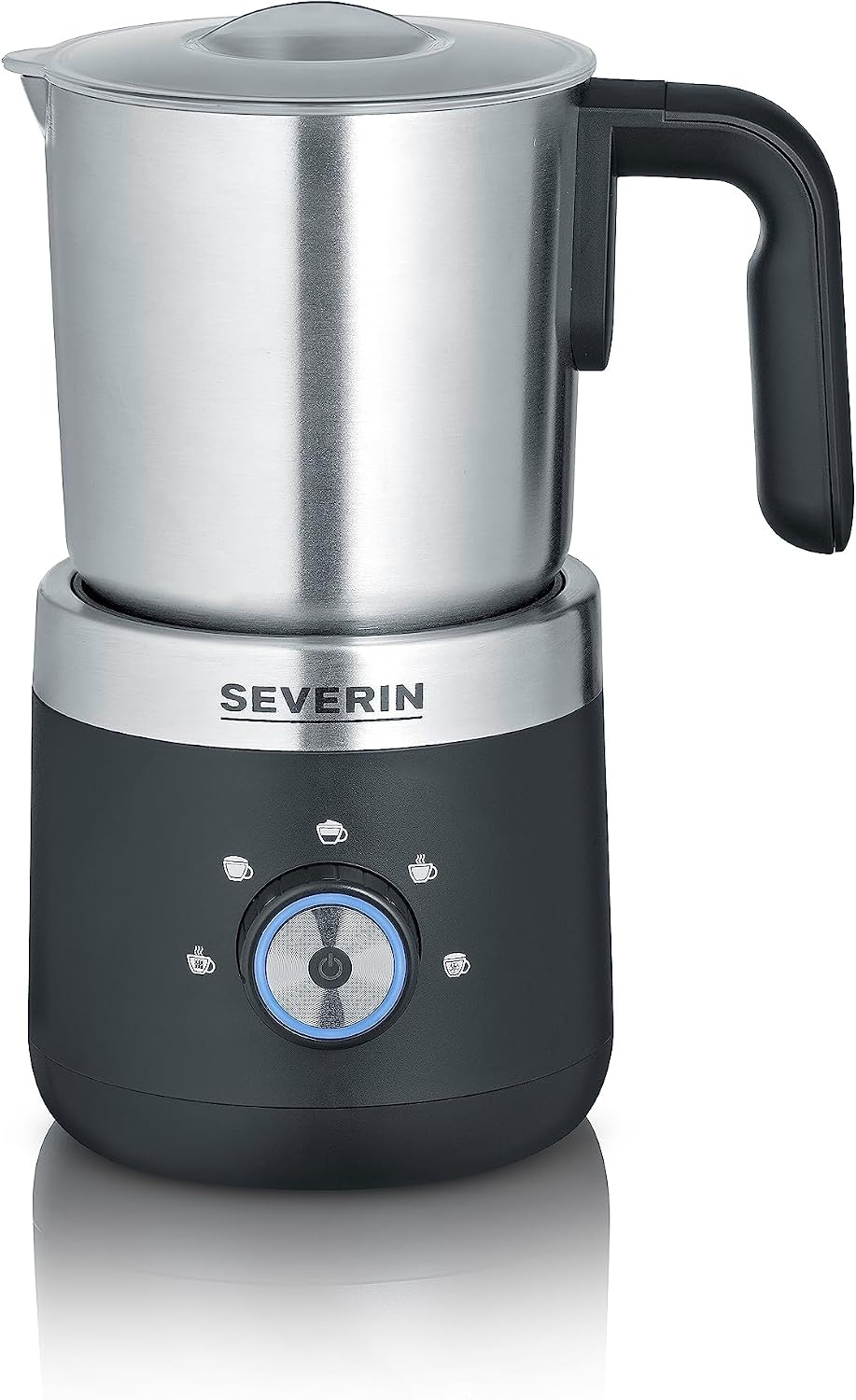 Severin Spuma 700 Plus Inductie Melkopschuimer - 700 ml - Zwart
