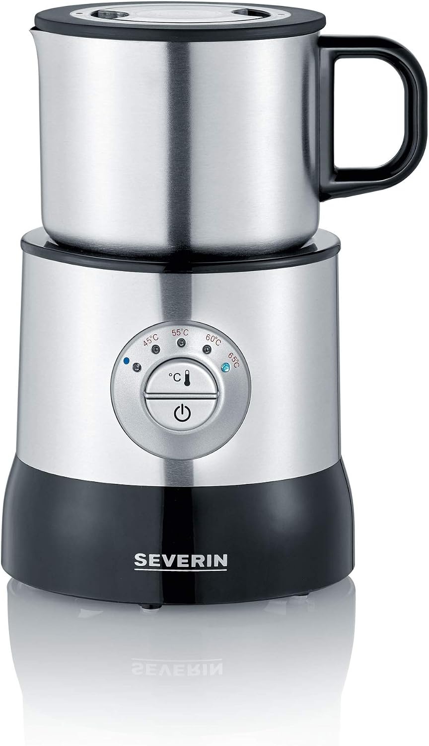 Severin Spuma 700 Plus Inductie Melkopschuimer - 700 ml - Zwart