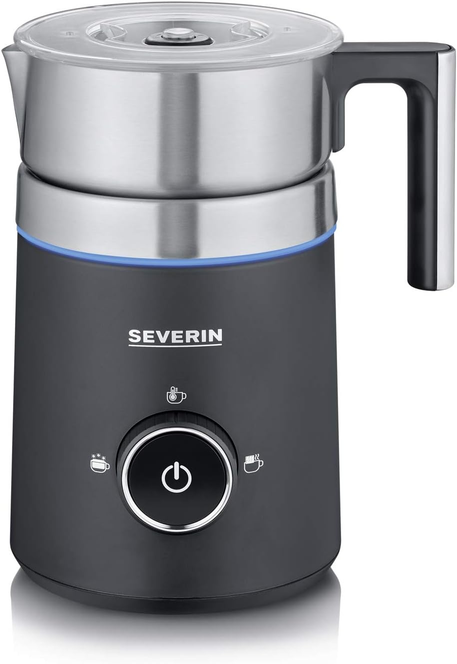 Severin Spuma 700 Plus Inductie Melkopschuimer - 700 ml - Zwart