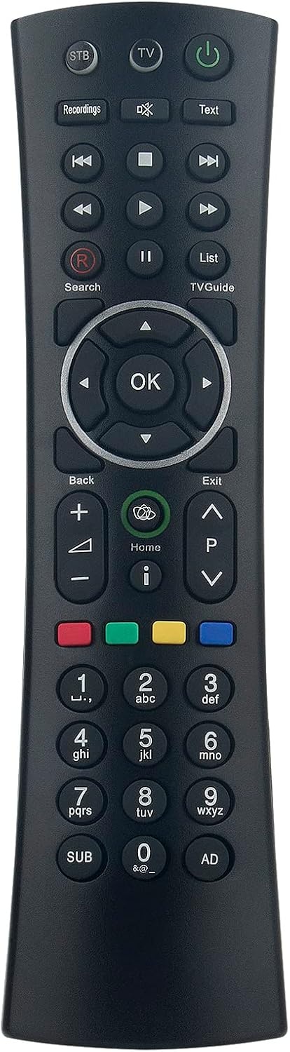 Vervangende Afstandsbediening voor Humax Freesat HD Satelliet TV Ontvanger | RM-I08UM RM-108UM HDR-1000S HB-1000S HB-1100S HDR-1100S