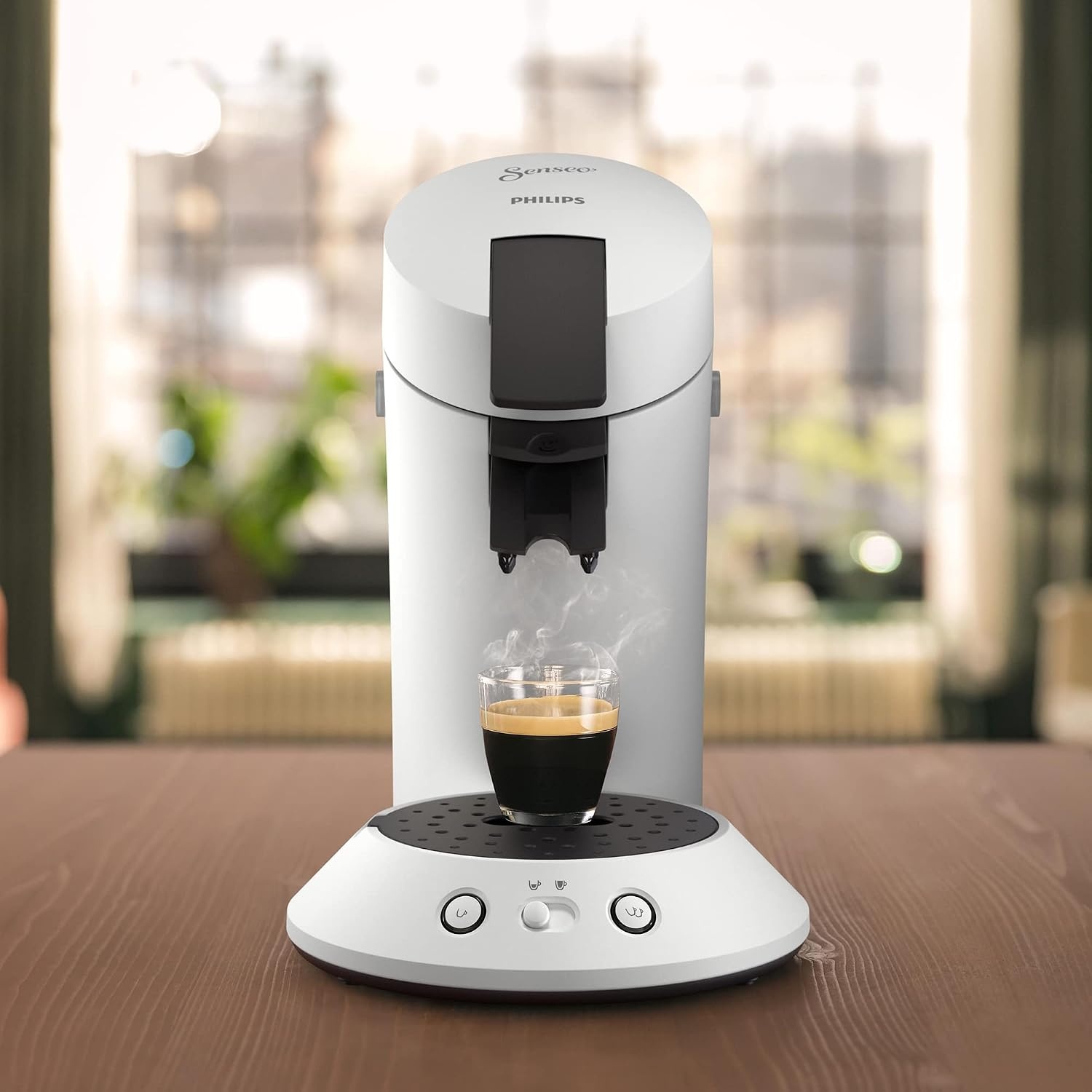 Philips Senseo Original Plus Koffiepadmachine - 2 Koffievariaties, Wit