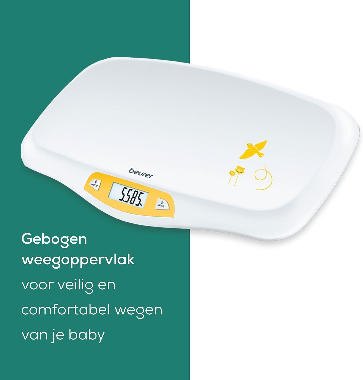 Babyweegschaal 20kg - Nauwkeurig & Makkelijk - 33% Korting