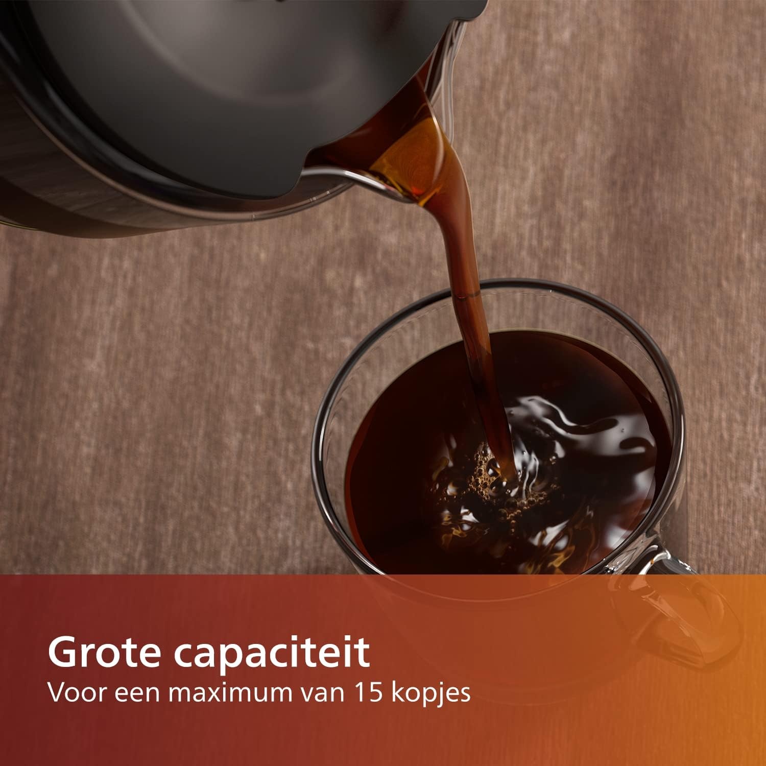 Filterkoffiezetapparaat Philips Boil & Brew 1.25L Zwart/Zilver - 34% Korting