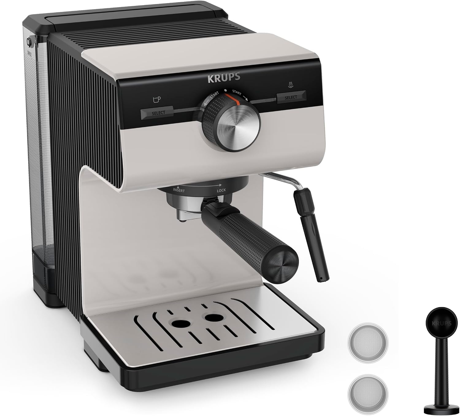 Espressozetapparaat Authentic Krups - 15 Bar - 2L Tank - 34% Korting