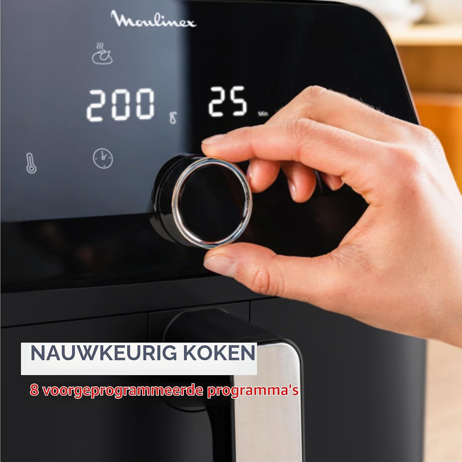 Heteluchtfriteuse Moulinex 7.5L - 34% Korting