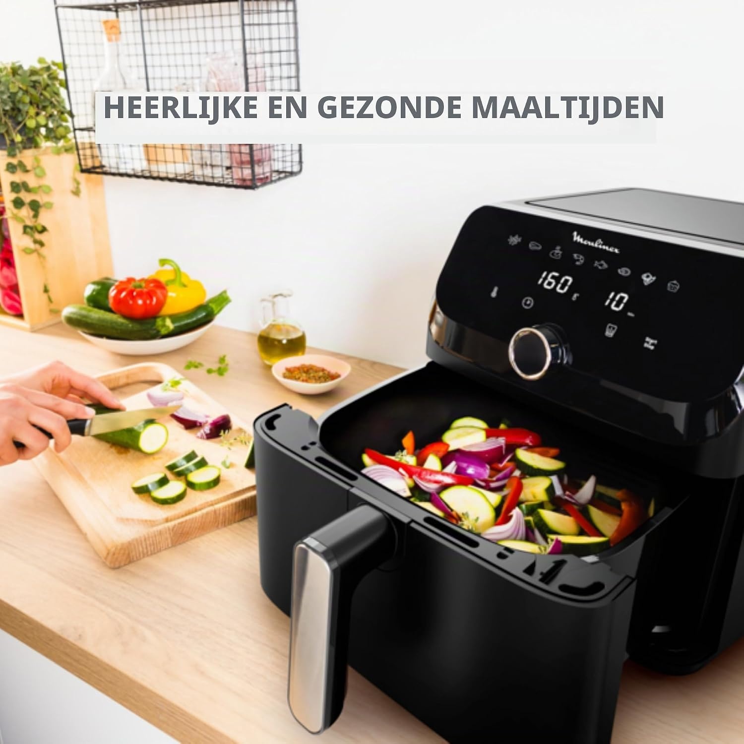 Heteluchtfriteuse Moulinex 7.5L - 34% Korting