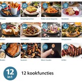 Philips Airfryer 4.2L Zwart 1500W - 34% Korting