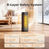 Energiezuinige Elektrische Verwarmer 2000W met Afstandsbediening - 34% Korting