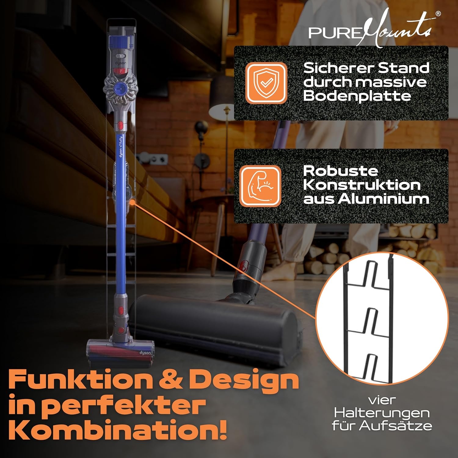 Dyson Stofzuigerstandaard Organizer Zwart - 51% Korting