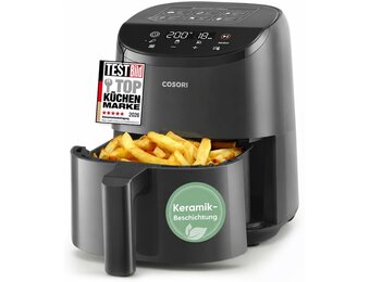 Mini Heteluchtfriteuse 2L - Compact & Energiezuinig - 34% Korting