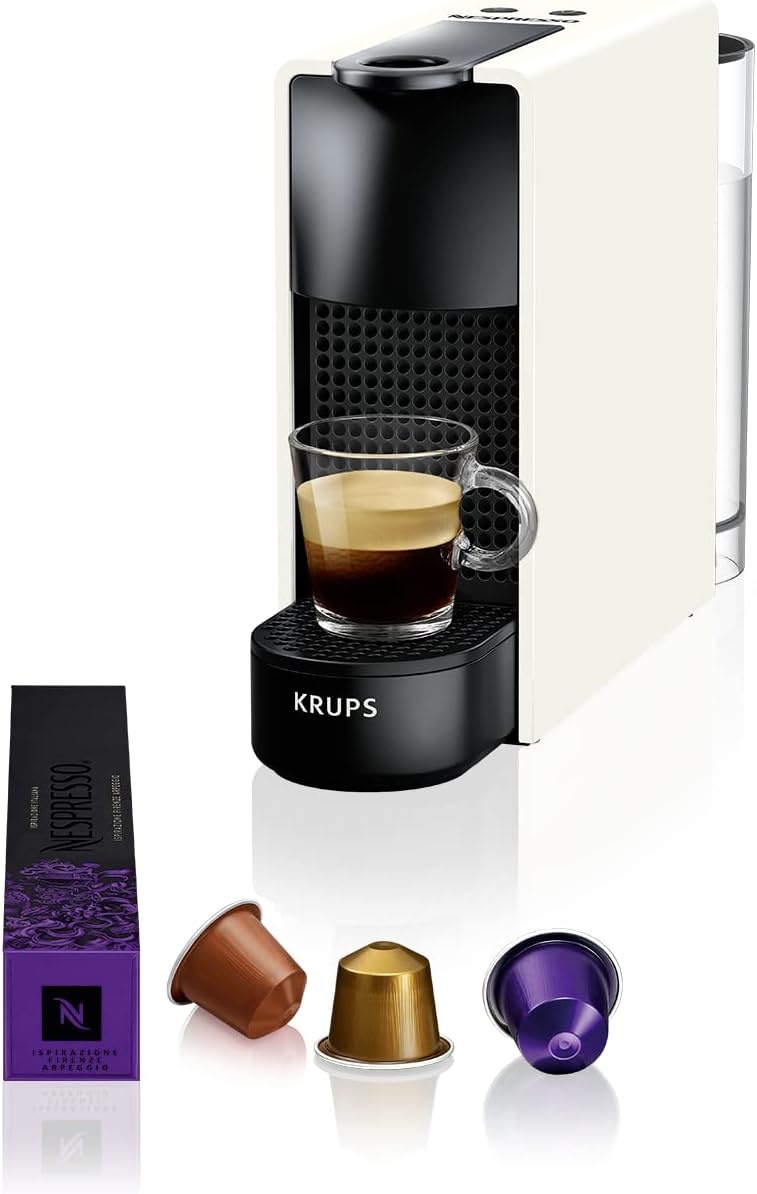 Nespresso Essenza Mini Capsule Koffiemachine (Wit) - 54% Korting!