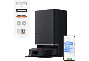 Robotstofzuiger X20 Max Zwart - 35% Korting | Dweilfunctie