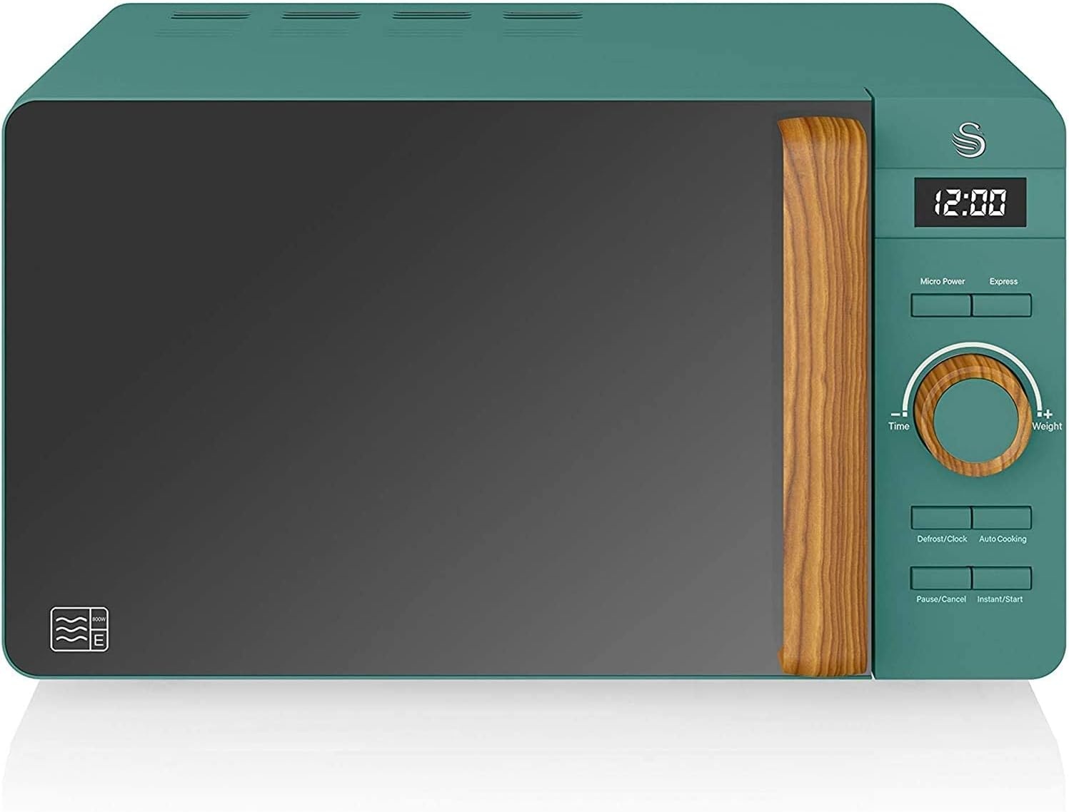 Magnetron Mat Groen 20L, 800W, 6 standen, timer, ontdooi functie - 34% korting