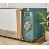 Magnetron Mat Groen 20L, 800W, 6 standen, timer, ontdooi functie - 34% korting