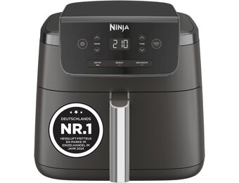 Heteluchtfriteuse 4,7L - 2000W - Zwart (34% Korting)