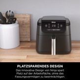 Heteluchtfriteuse 4,7L - 2000W - Zwart (34% Korting)