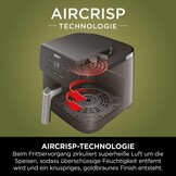 Heteluchtfriteuse 4,7L - 2000W - Zwart (34% Korting)