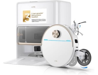 Robotstofzuiger V70 Ultra Complete Wit - 35% Korting
