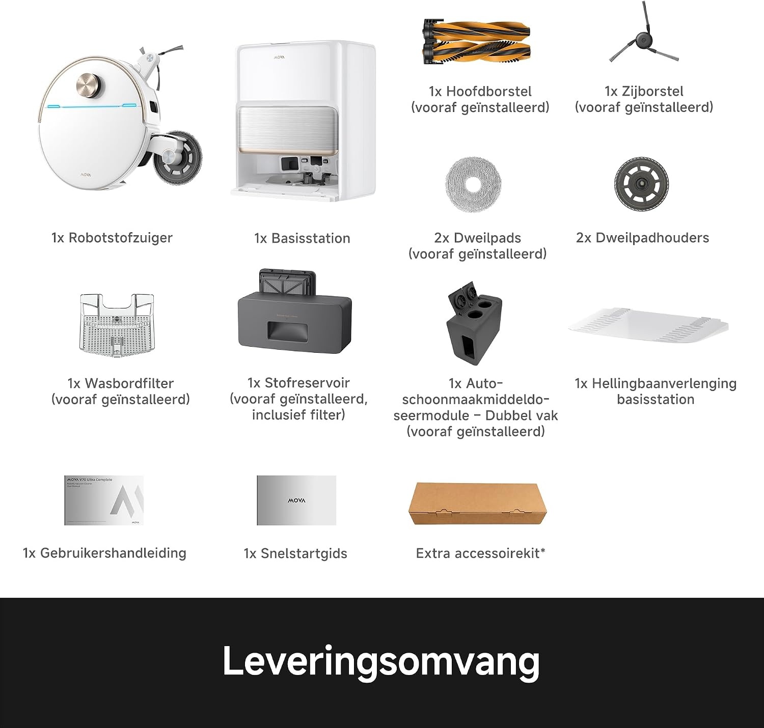 Robotstofzuiger V70 Ultra Complete Wit - 35% Korting