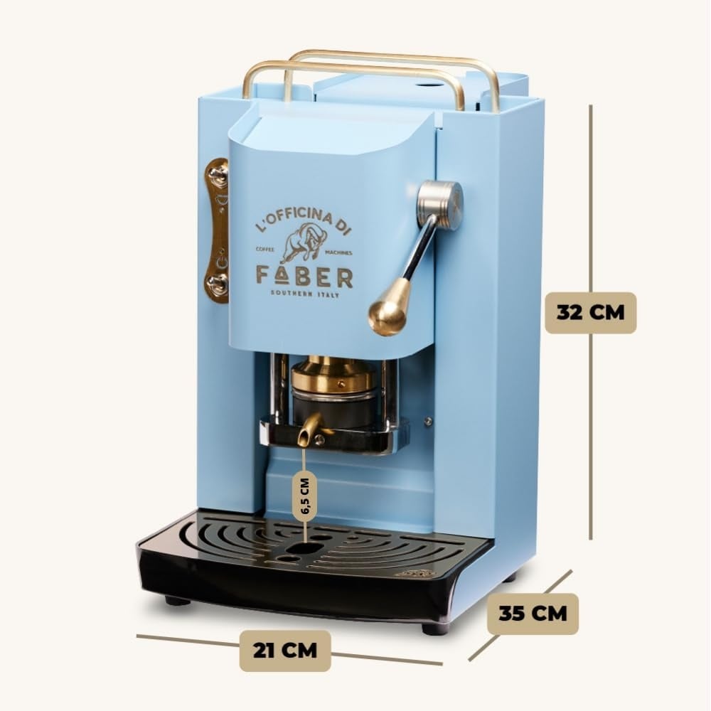Koffiezetapparaat ESE-pads Pro Deluxe Turquoise - 35% Korting