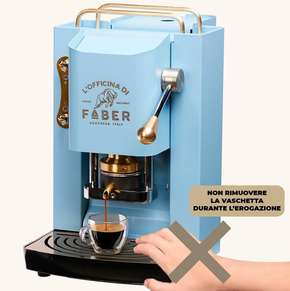 Koffiezetapparaat ESE-pads Pro Deluxe Turquoise - 35% Korting