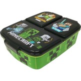 Minecraft Kinderlunchbox met 3 Vakken - BPA-vrij, 49% Korting!