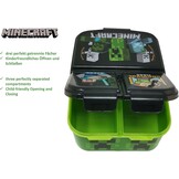 Minecraft Kinderlunchbox met 3 Vakken - BPA-vrij, 49% Korting!