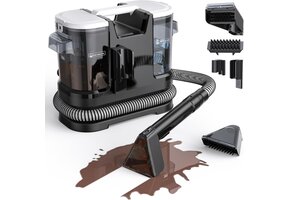 Krachtige Vlekkenreiniger & Tapijtreiniger (600W) | 54% Korting