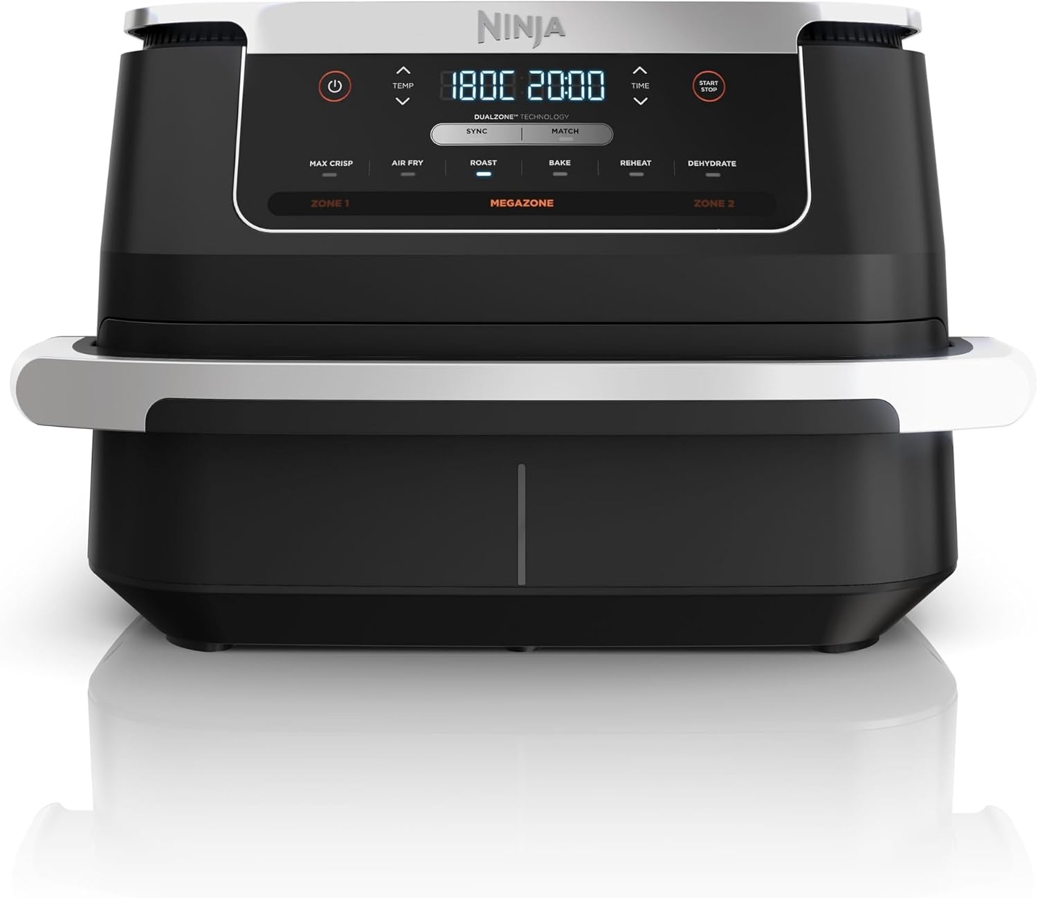 Ninja Airfryer FlexDrawer Dual Zone Zwart | 6.6L | 54% Korting